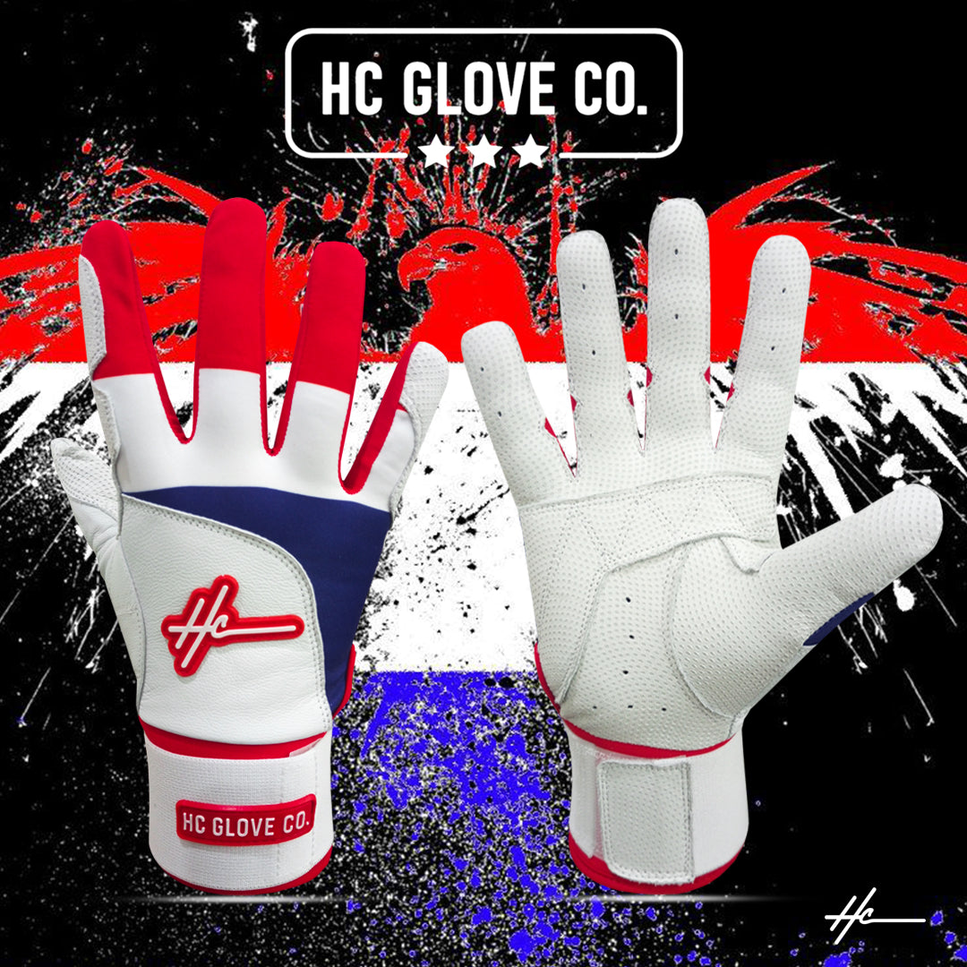 CUSTOM BATTING GLOVE FLAG SERIES