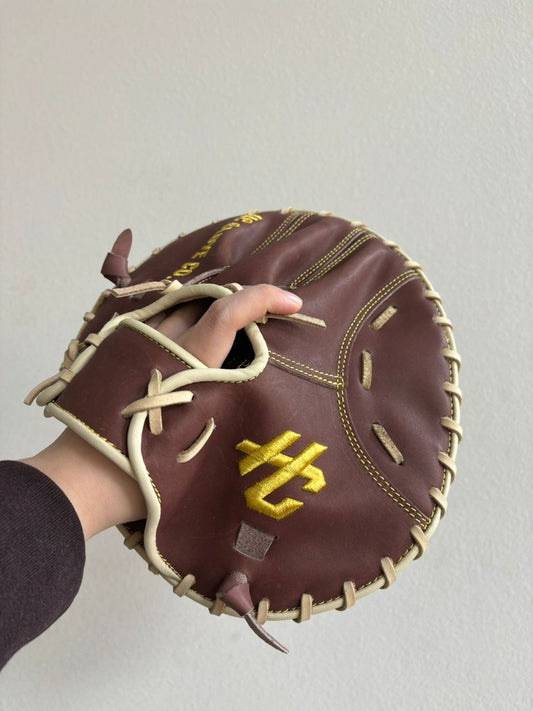 baseball pancake training glove infield training hc glove co
