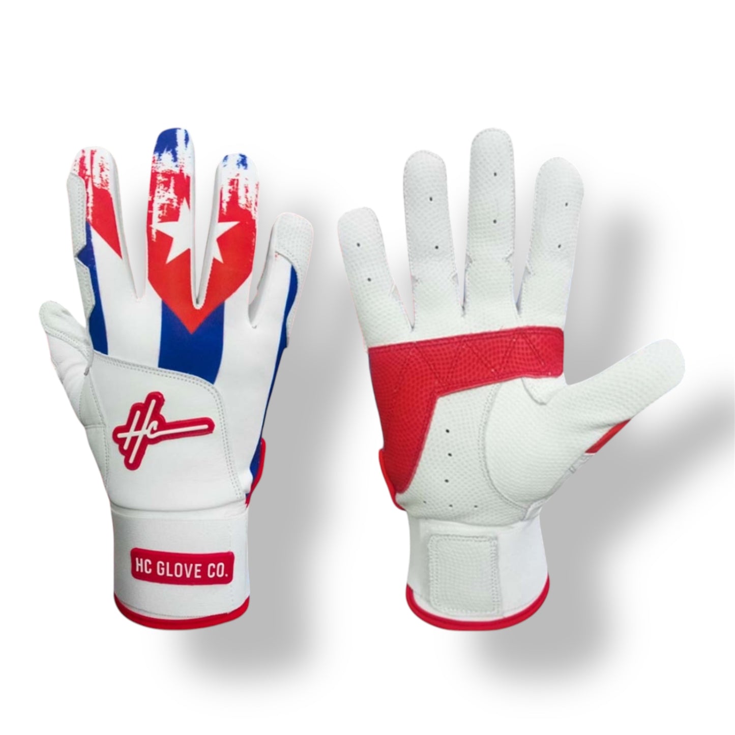 cuba flag batting gloves hc glove co grip breathable performance gloves