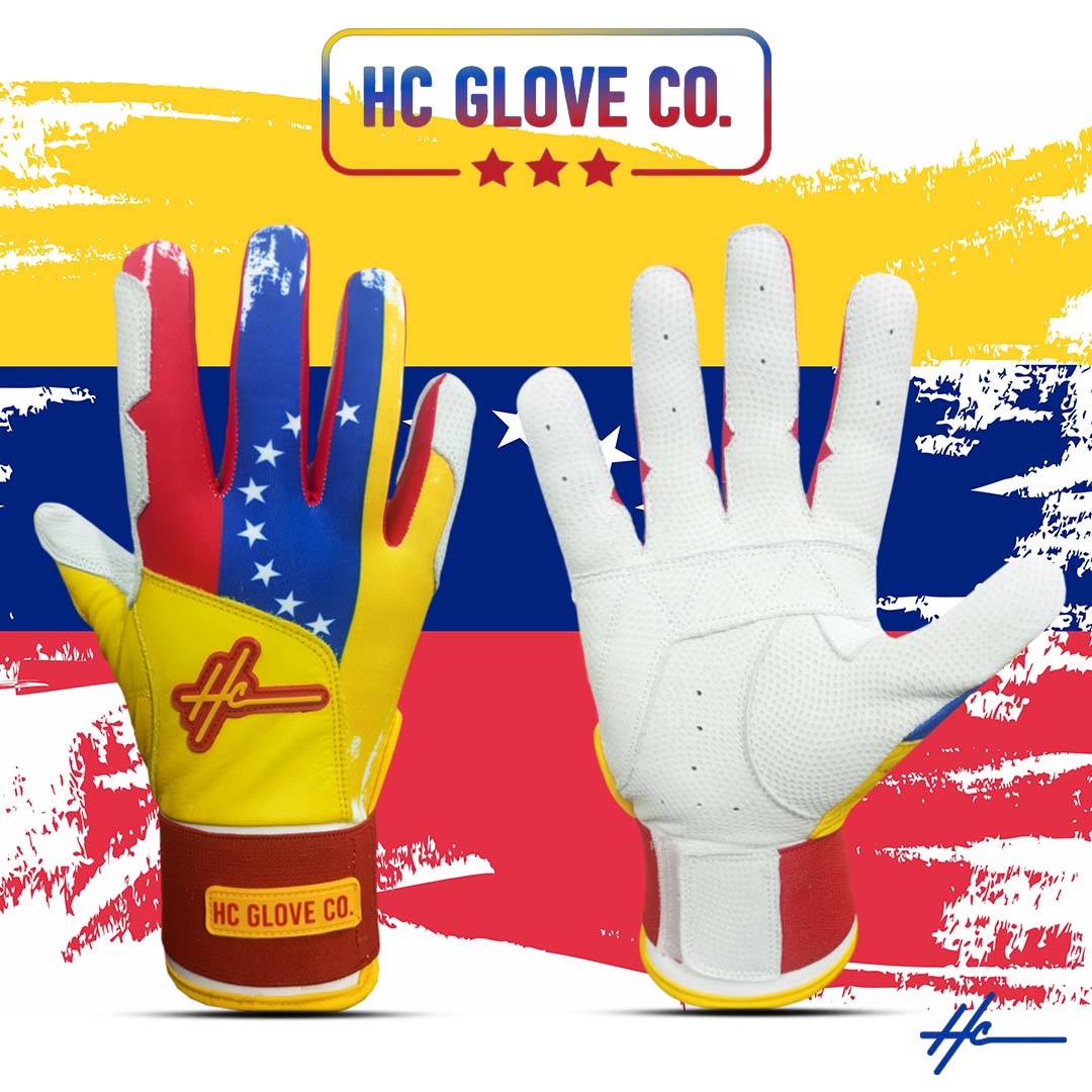 venezuela flag batting gloves hc glove co grip breathable performance gloves