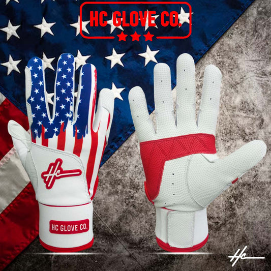 CUSTOM BATTING GLOVE FLAG SERIES