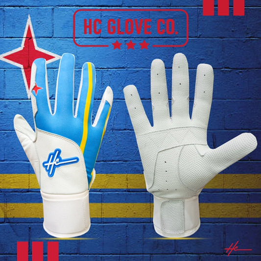 aruba flag batting gloves hc glove co grip breathable performance gloves