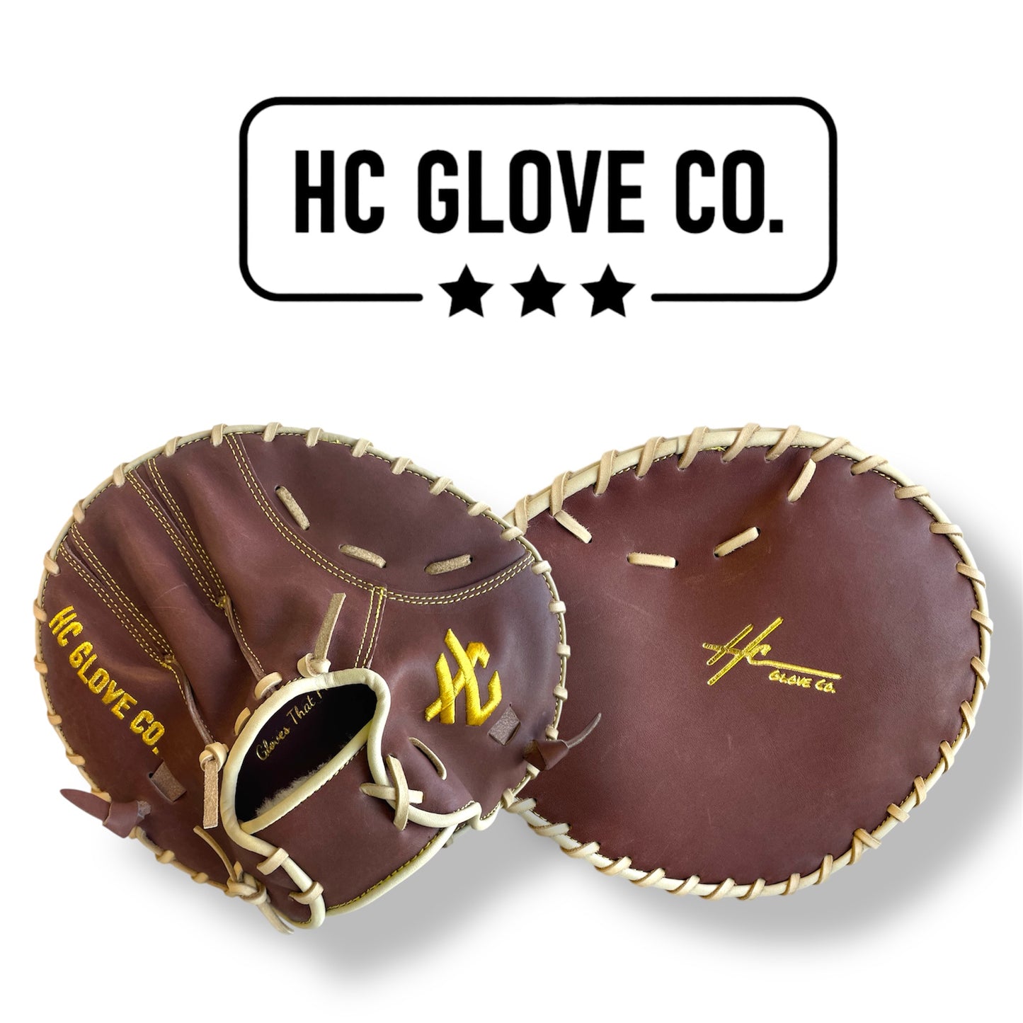 baseball pancake training glove infield training hc glove co
