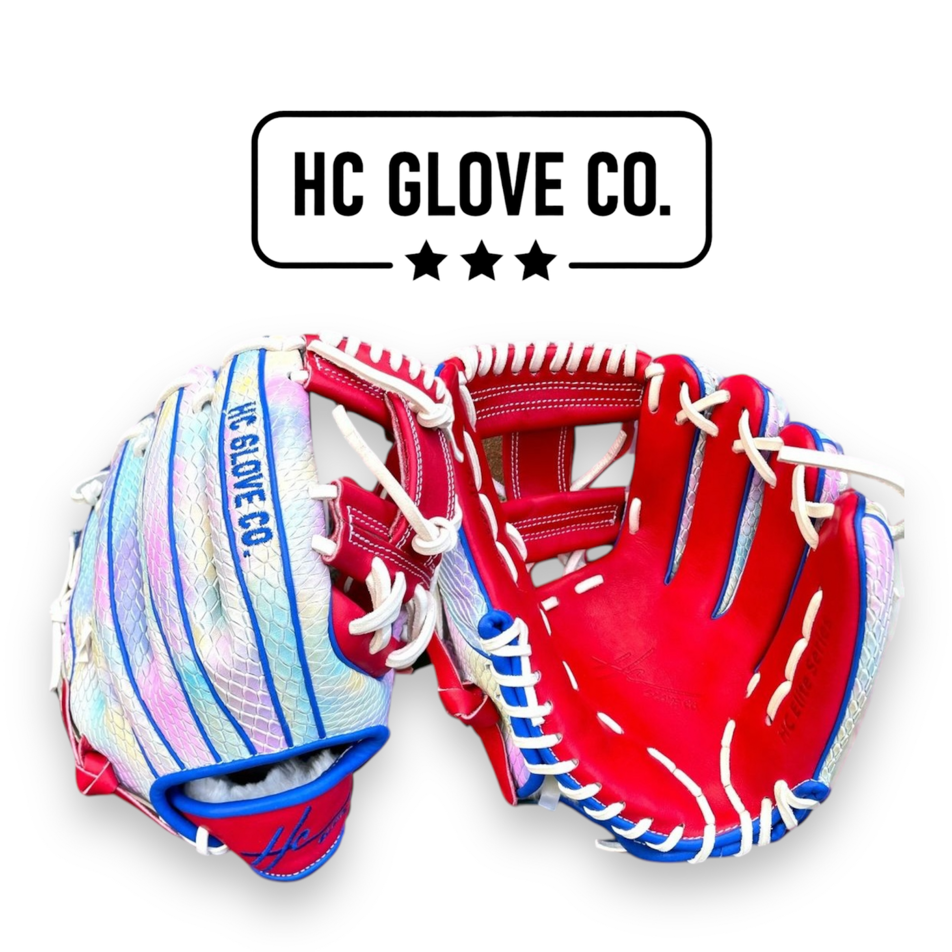 snake skin infield glove florida vibes hc glove co lightweight kip leather