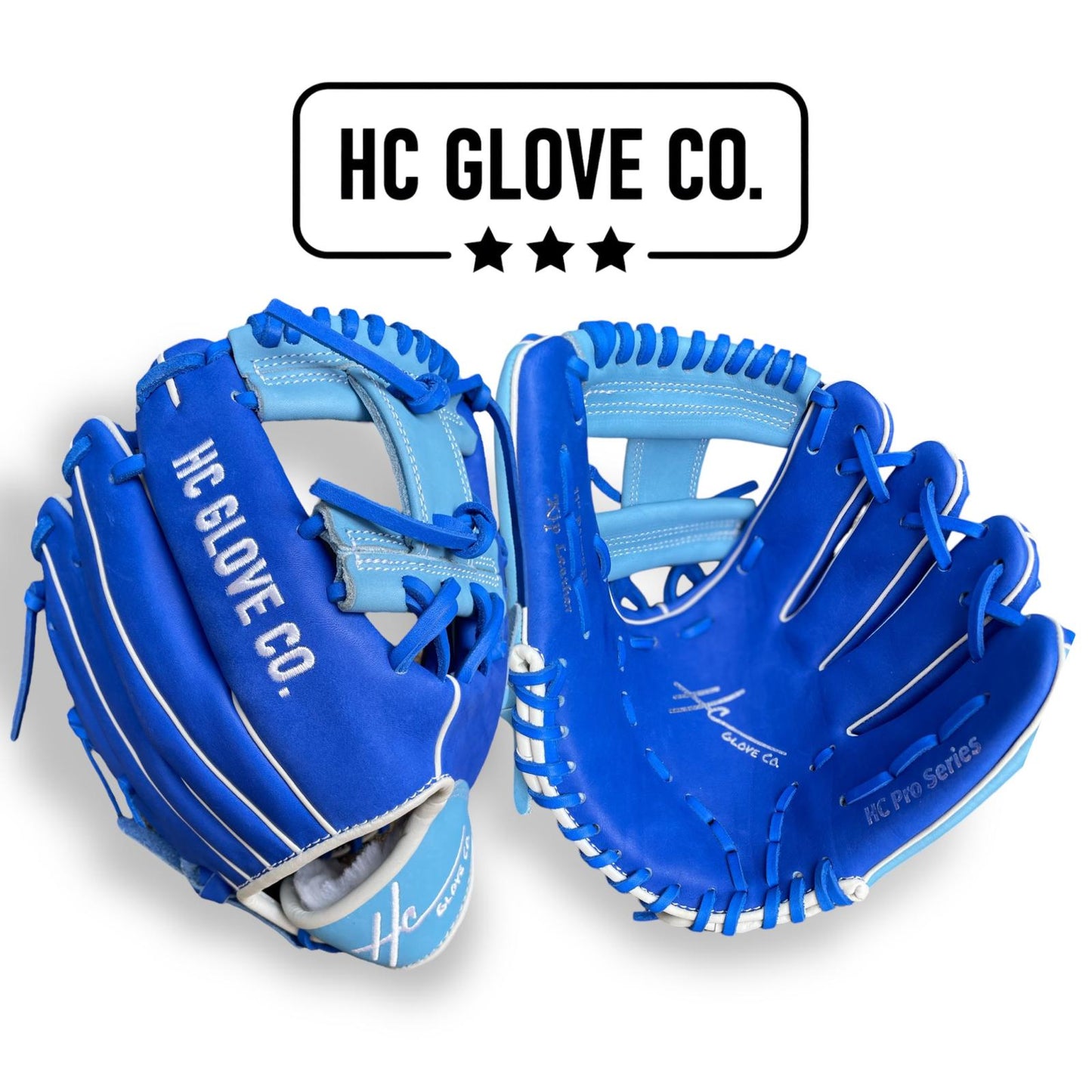 11 inch infield glove japanese kip leather hc glove co red white