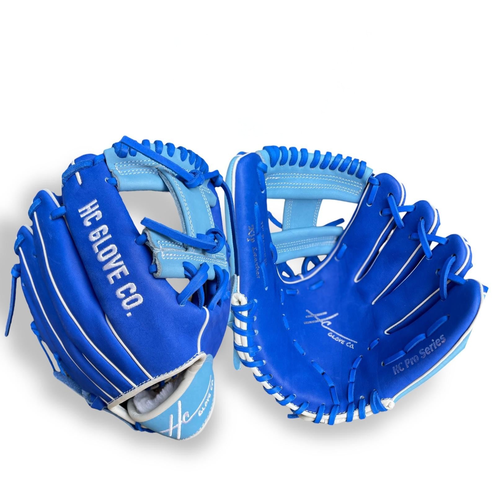11 inch infield glove japanese kip leather hc glove co red white
