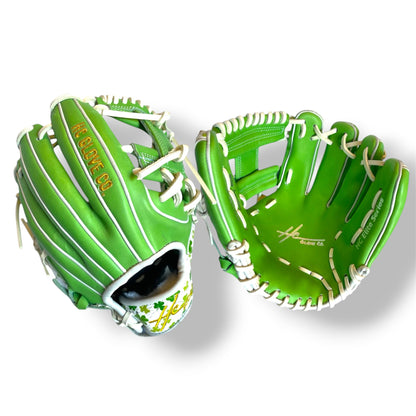 st patricks infield glove 11.75 inch hc glove co green clover
