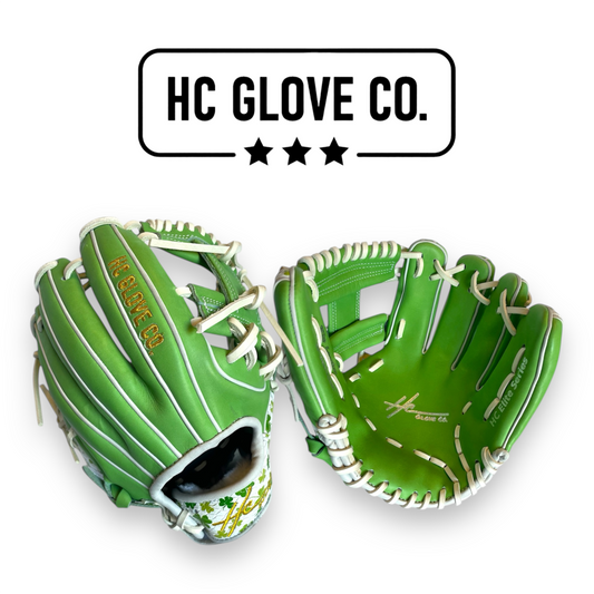 st patricks infield glove 11.75 inch hc glove co green clover