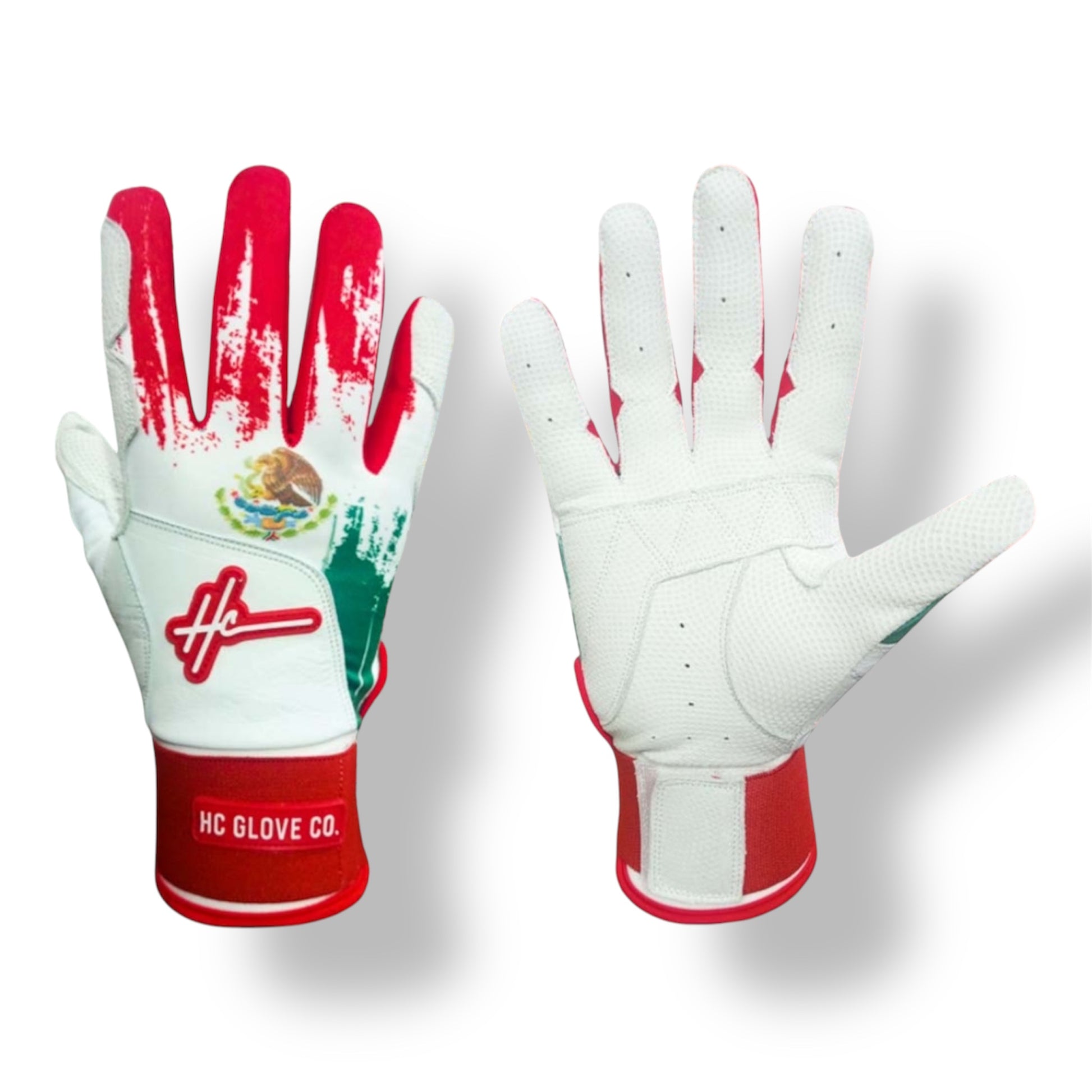 mexico flag batting gloves hc glove co grip breathable performance gloves