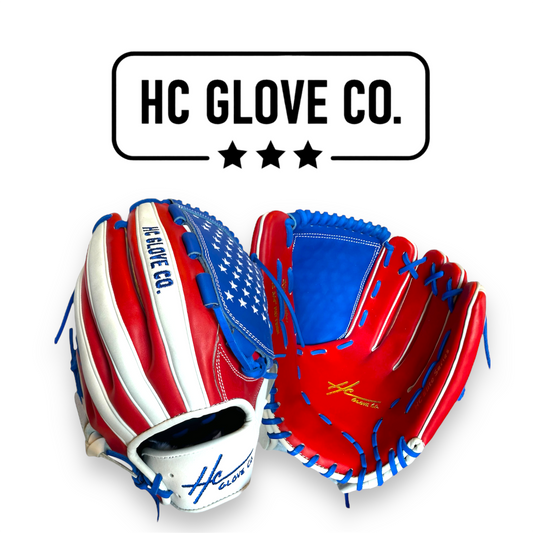 usa baseball glove closed web kip leather hc glove co