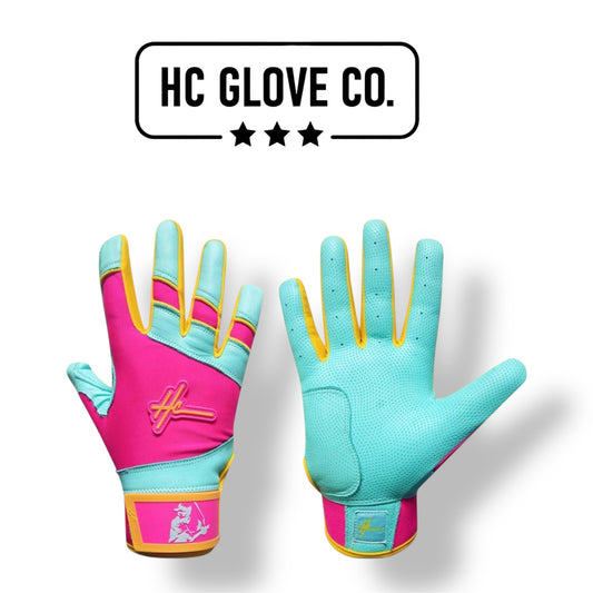 youth batting gloves limited edition hc glove co colorful grip breathable performance gloves